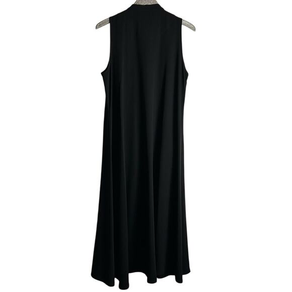 Bitte Kai Rand Black Sleeveless Button Front Dress - Picture 2 of 7